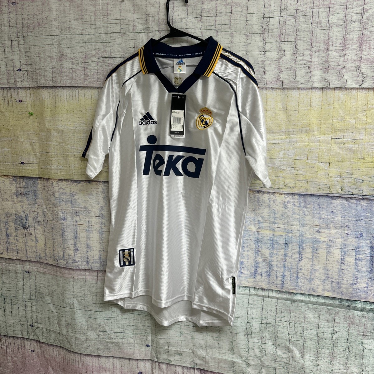 【激レアサイズ】 Real Madrid ユニフォーム ヴィンテージ REAL MADRID 1998-2000 HOME FOOTBALL SHIRT SOCCER JERSEY VINTAGE