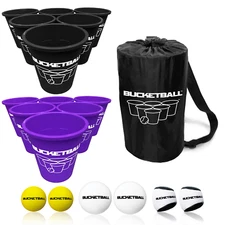 BucketBall - Team Color Edition - Combo Pack (Black/Purple)