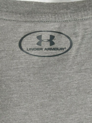2 CAMISETAS DE HOMBRE UNDER ARMOUR Gris/Negro y Blanco Heatgear Pequeño - Imagen 10 de 12
