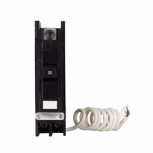 Eaton QCGFT1020 QC, 1 Pole, 20 Amp, GFI Circuit Breaker, 120/240 Volt