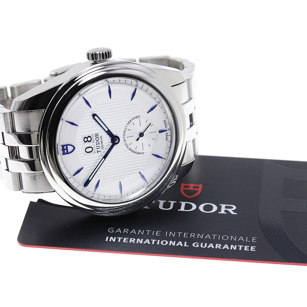 TUDOR WATCH 57100 GLAMOUR DOUBLE DATE AUTOMATIC WINDING  display picture 2