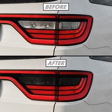 For 2014-2026 Dodge Durango Tail Light Turn Signal Reverse Smoke Precut Tint