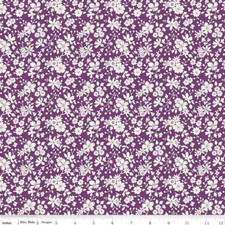 Fat Quarter Liberty Fabrics Botanical Jewel Maddsie Silhouette B Floral
