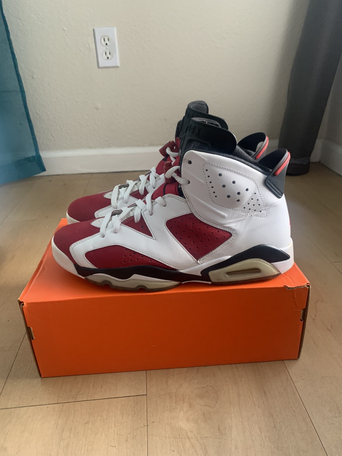 jordan carmine 6 size 11