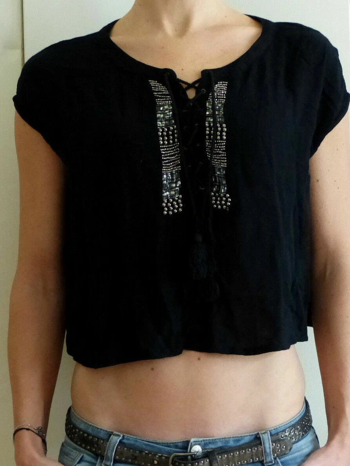 MANGO - HAUT / TOP - taille S - Photo 1/4