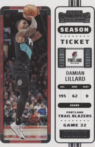 2022-23 Panini Contenders - Damian Lillard #6