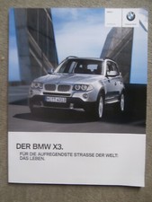 BMW X3 xdrive20i 25i 30i 18d 20d 30d 35d E83 +M Paket+Limited Sport Edition 2009