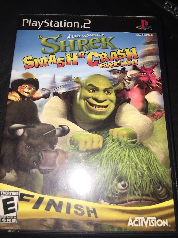 PS2 Game Collection/shrek Smash N' Crash/ Crash Tag Team 