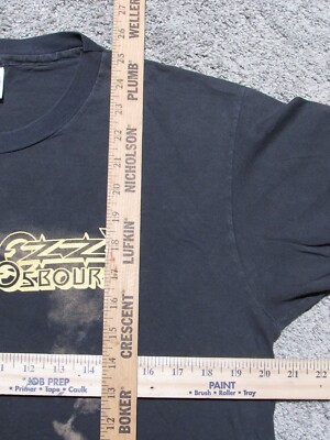 Vtg OZZY OSBOURNE 1991-1992 Tour T-SHIRT Mens L 90s Theatre Of