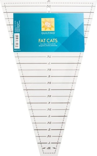 Simplicity EZ Fat Cats Q14 Acrylic Ruler Quilting Patchwork Sewing - Picture 5 of 5