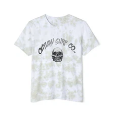 Outlaw Surf Skull Tie-Dyed T-Shirt