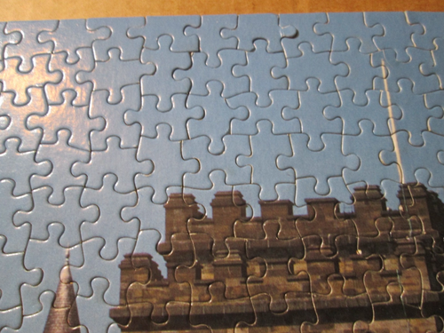 Inveraray Castle, Scotland🐭20"x 26"🐭1000 Pc. Complete🐭MB Big Ben Puzzle - Picture 17 of 18