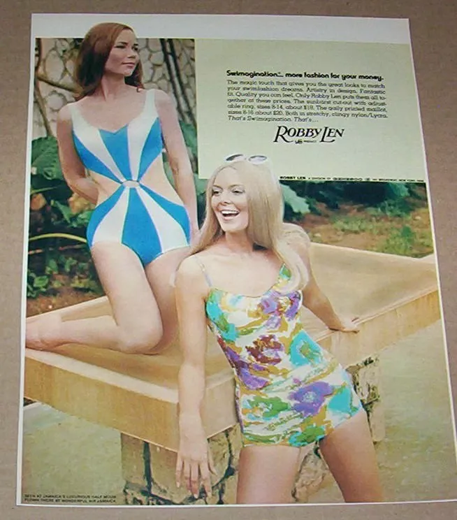 Vintage robby len swimsuits discount