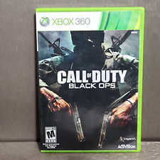 Microsoft Xbox 360 Call of Duty: Black Ops Video Games for sale