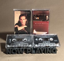 90s Michael Bolton Cassette Tapes Lot Of 2 Soft Rock Pop Music
