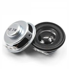 4 Ohm 3W Diameter 40mm Black Mini Small Horn Speaker Audio Amplifier Accessories
