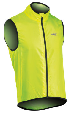 Northwave Vortex Fahrrad Wind/Regenweste gelb 2022
