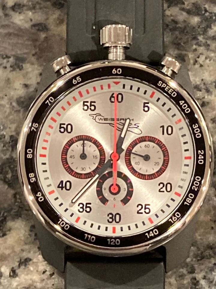 PORSCHE DESIGN MENS LTD. EDITION CHRONOGRAPH 50 YEARS OF WEISSACH TRACK WATCH. - image 2 of 4