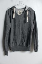 Evie Womens y2k Hoodie Sweater - Grey - Size 8 j85