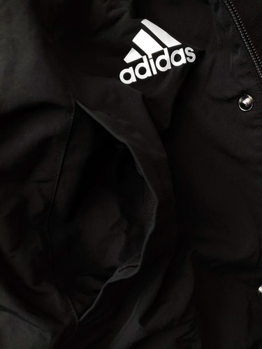 MENS ADIDAS TANGO TRAINING HOODED JACKET CHEST POCKETS WATER RESIST $120 - XL - Picture 7 of 12