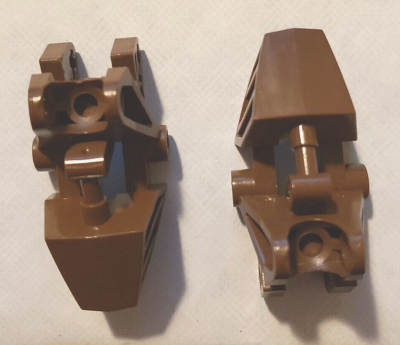 LEGO Lot OF (2) 32475 Bionicle Foot with Ball Joint Socket 3 x 6 x