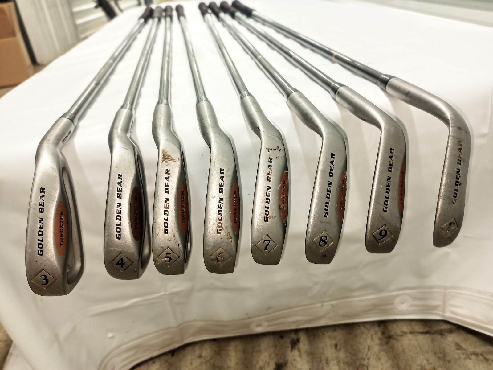 Golden Bear Tranzition 3PW.(8 Clubs ) Firm Flex Graphite Shafts. R H