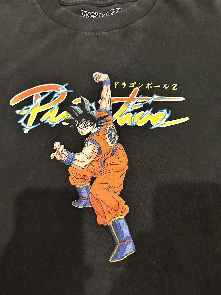 Dragon Ball Z T Shirt Primitive X Black Mens Sz M Nuevo Goku EUC