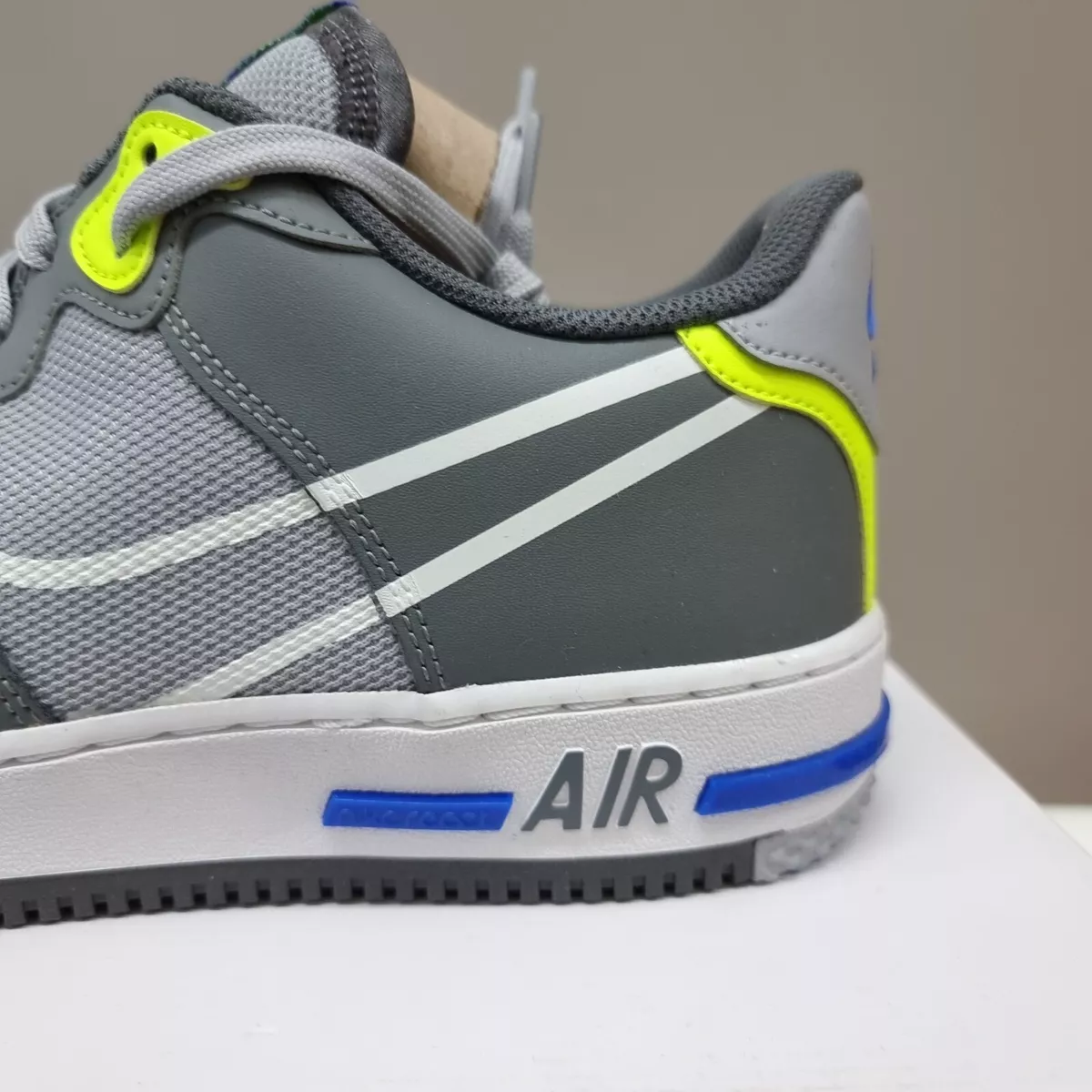 Nike air force cheap 1 react wolf grey