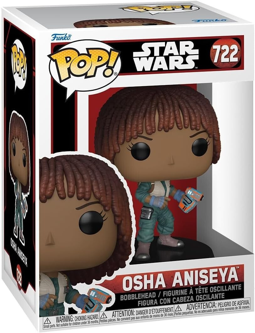 Funko Pop! Vinilo: Star Wars - The Acolyte S1 Osha Aniseya #722 con protector