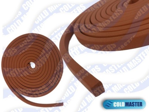 9 FT Silicone Sponge Rubber Strips AMS-3195 | Fabric Finish - Picture 2 of 2