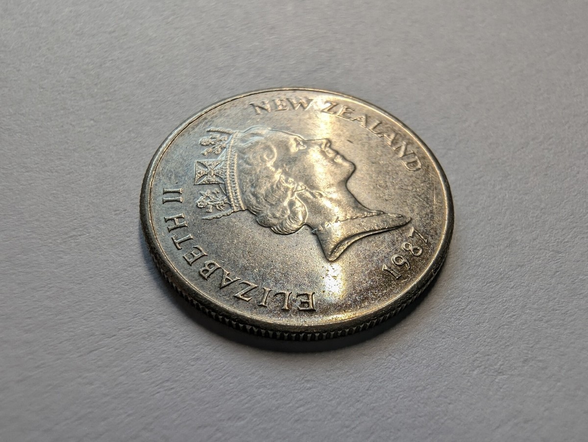 1987 New Zealand Iguana 5 Cent Coin | eBay