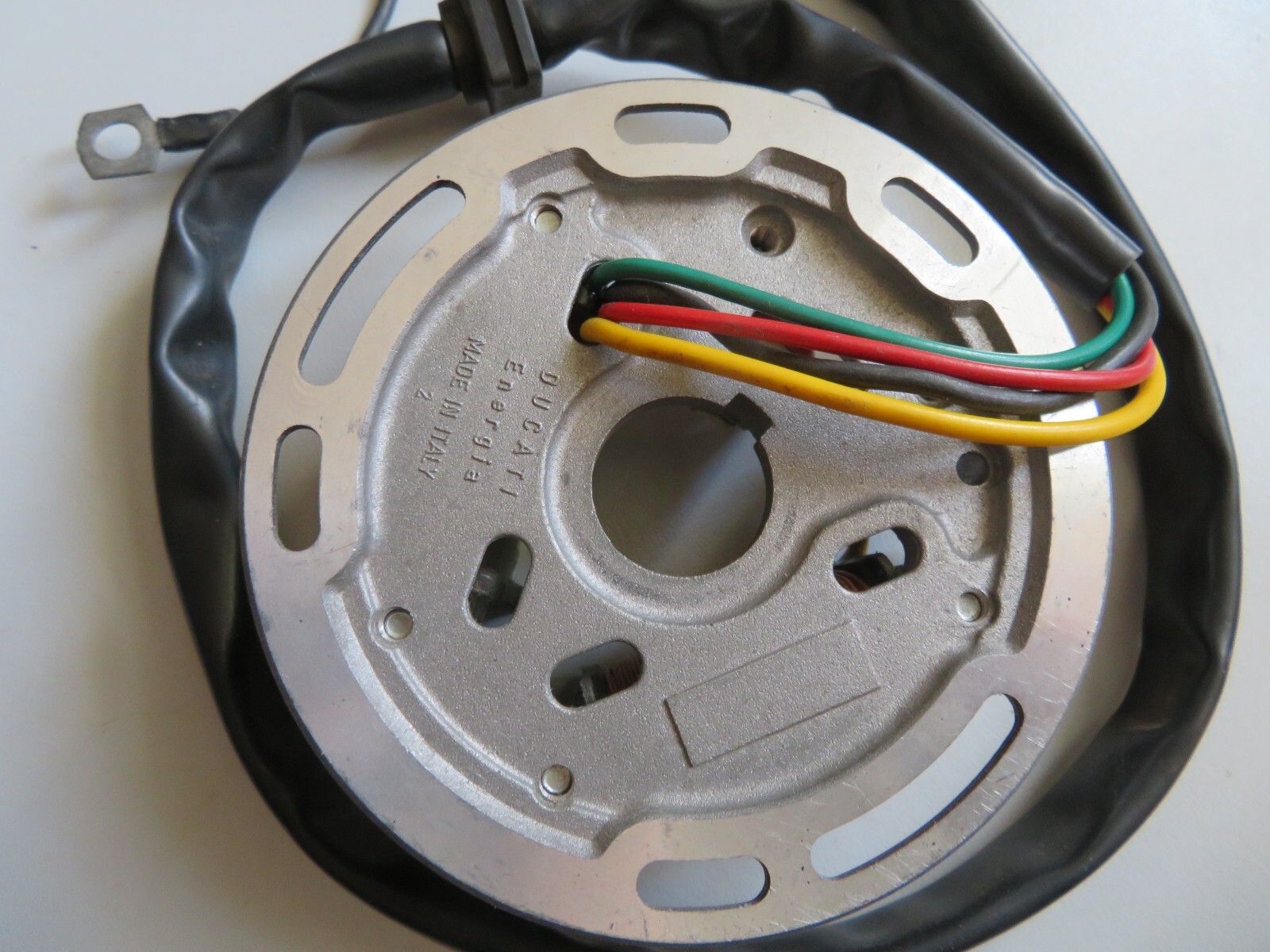 Ducati Franco Morini M1K ES 6V Electronic Ignition And Flywheel