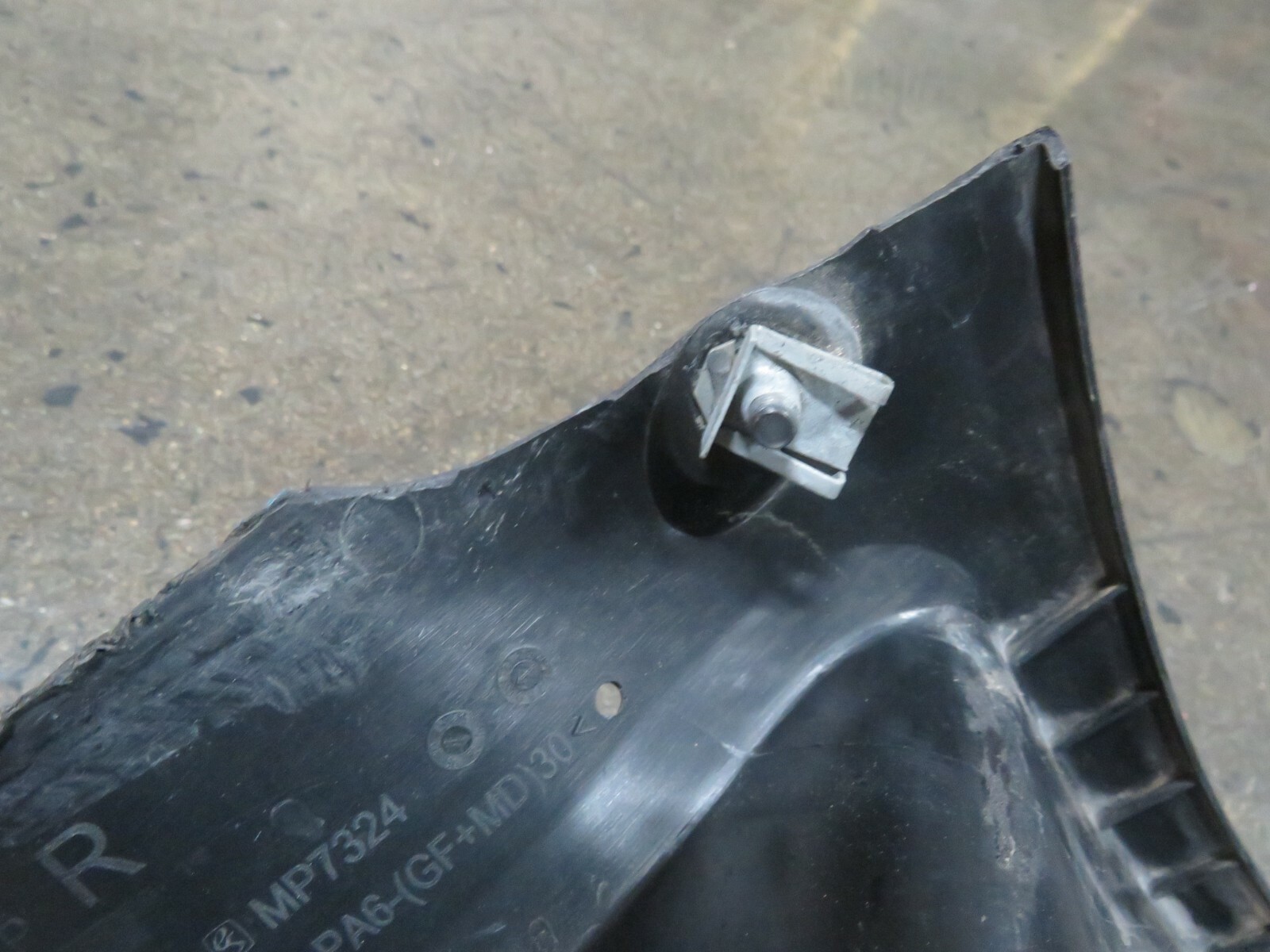 Mclaren 570s, RH, Right, Fender Backing Moulding, Used, Dmg, P/N 13A5733CP