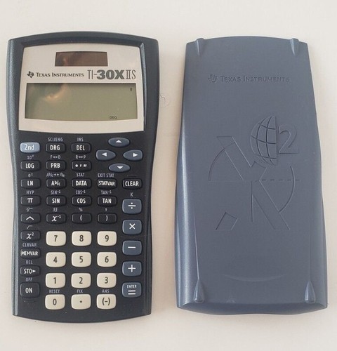 Texas Instrument Calculator With Cover TI-30X IIS - Tested | eBay