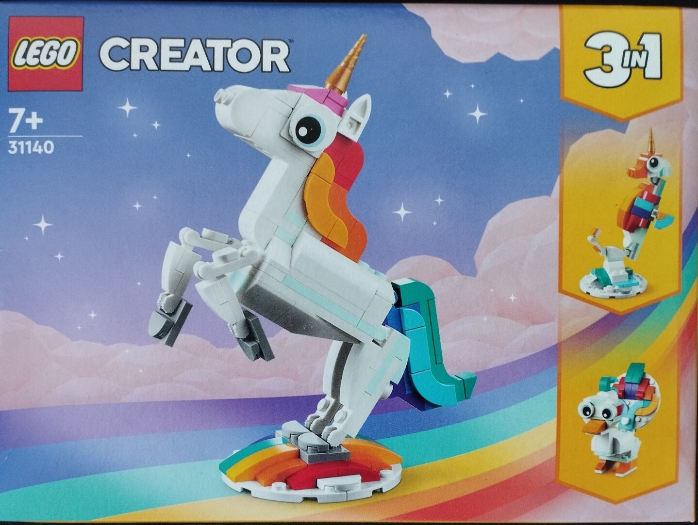 LEGO Creator 31140 3-in-1 Bauset, 145 Teile, ab 7 Jahren, Magisches Einhorn - Bild 16