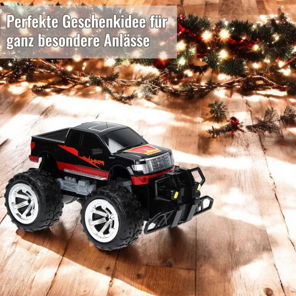 RC Ferngesteuerter Ford Monstertruck, Lizenzauto, Pickup, Auto, Modellbau, Car - Bild 2 von 4