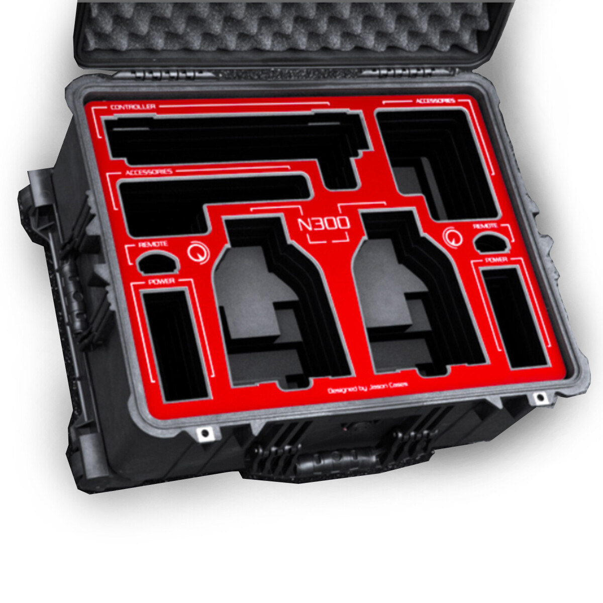 Жесткий кейс Jason Cases на колесиках для контроллера Canon CR-N300 Robos IP100