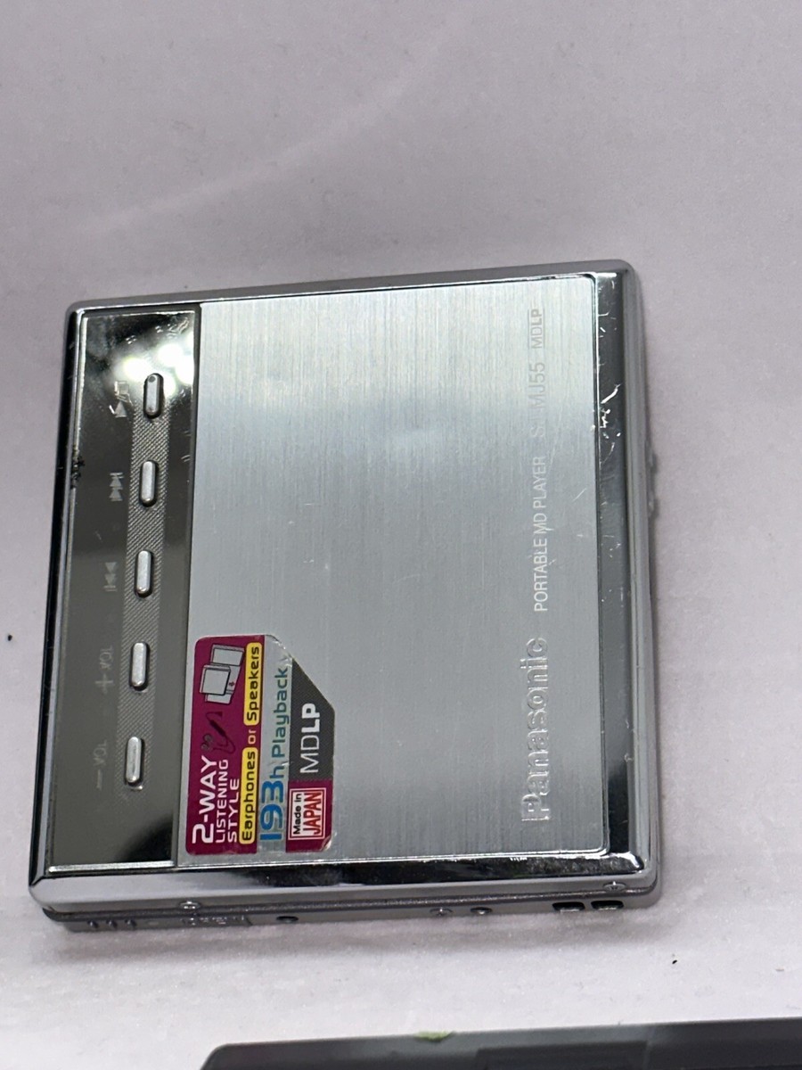 Panasonic SJ MJ55 Minidisc Player | eBay