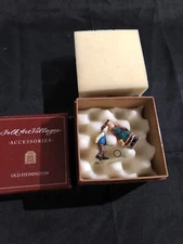 Lang and Wise 1st Ed Old Stonington Boy Hoop And Girl Basket Village Accessories