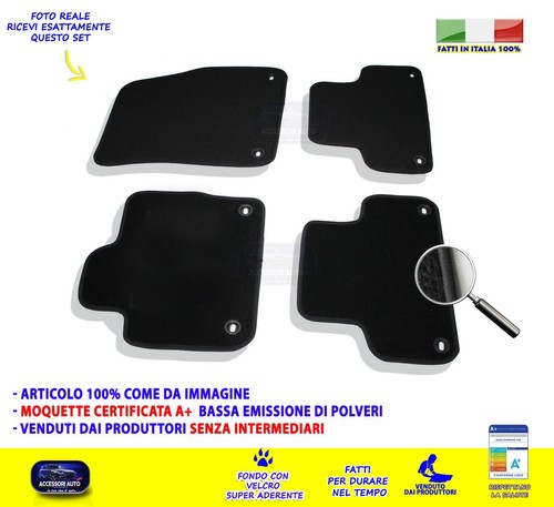MTM Tappetini Moquette Per Land Rover Range Rover Evoque I (2011-03/2019) – Su Misura, Made In Italy - 2