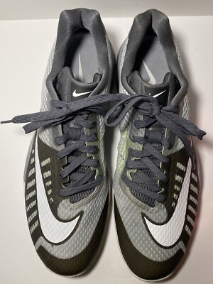 Nike Hyperlive Basketball Sneakers Mens Size 10.5 Grey White 819663-010 Nike Men main image 4