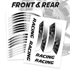 GP18 Wheel Rim Sticker Set For Aprilia Dorsoduro 900 FALCO 1000 MANA 850