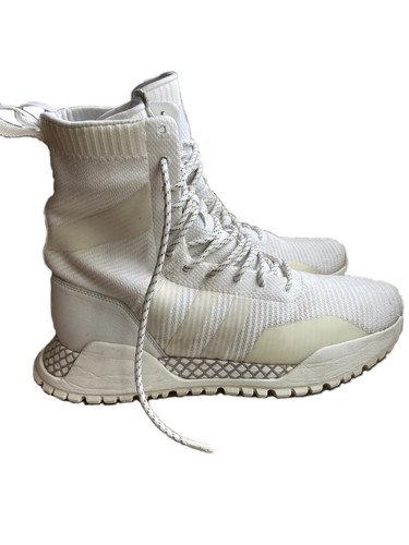 Adidas Originals High Top Lace Up F/1.3 PK Mens Size 10.5 Prime Knit White  | eBay