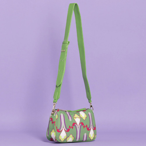 Bolso Bandolera Fantasía - Verde Violeta - Mimi Mua