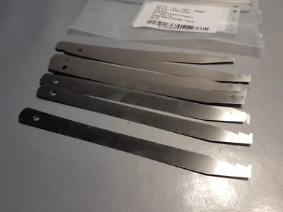 10 Stück Vorziehahlen Ahle Reinigungsblech 0,2mm x 180mm ex Bundeswehr - Bild 1 von 4