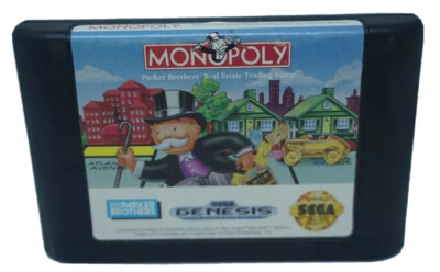 sega genesis monopoly