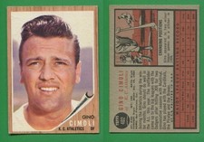 1962 Topps Baseball ~~~ GINO CIMOLI ~~~ No. 402 ~~~ FREE S/H ~~