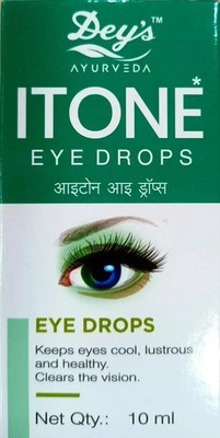 Qty 3 x ITONE Eye Drops Herbal Ayurvedic for Conjunctivitis, Itching of Eyes
