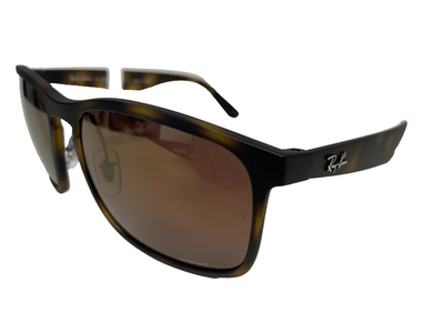Ray-Ban RB4264 894/6B 58-18 Square Polarized Purple Mirror
