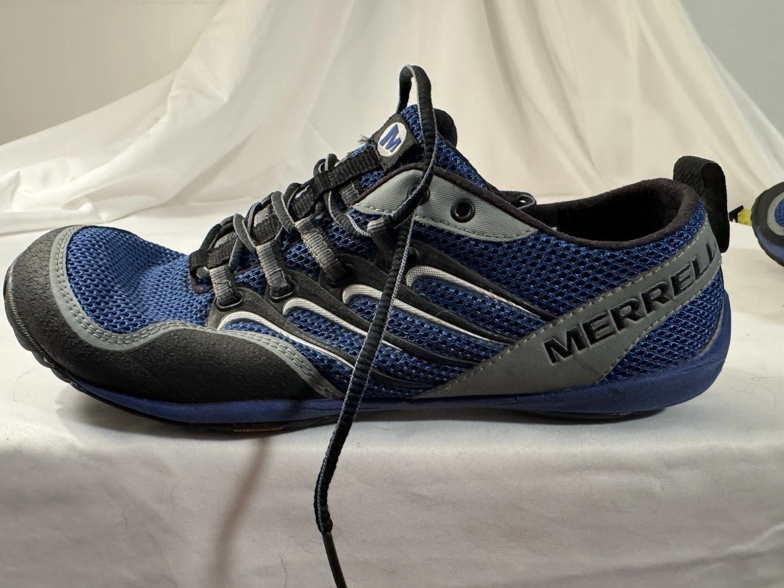 Merrell Trail Glove Olympia J85523 Barefoot Running Shoes Mens 9 Blue